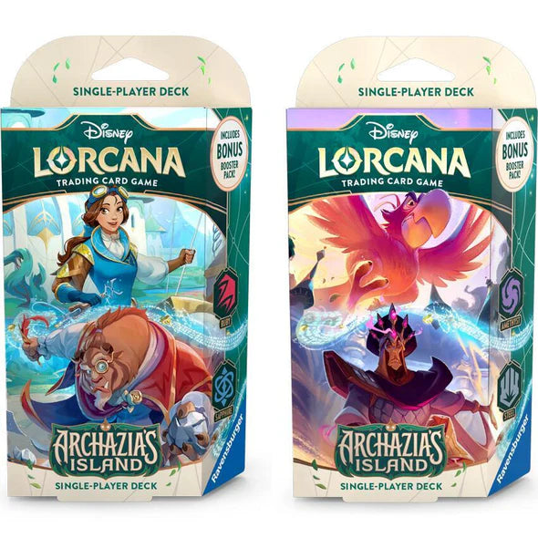 Disney Lorcana: Archazia's Island - Starter Deck (Bundle of 2) **Pre Order**