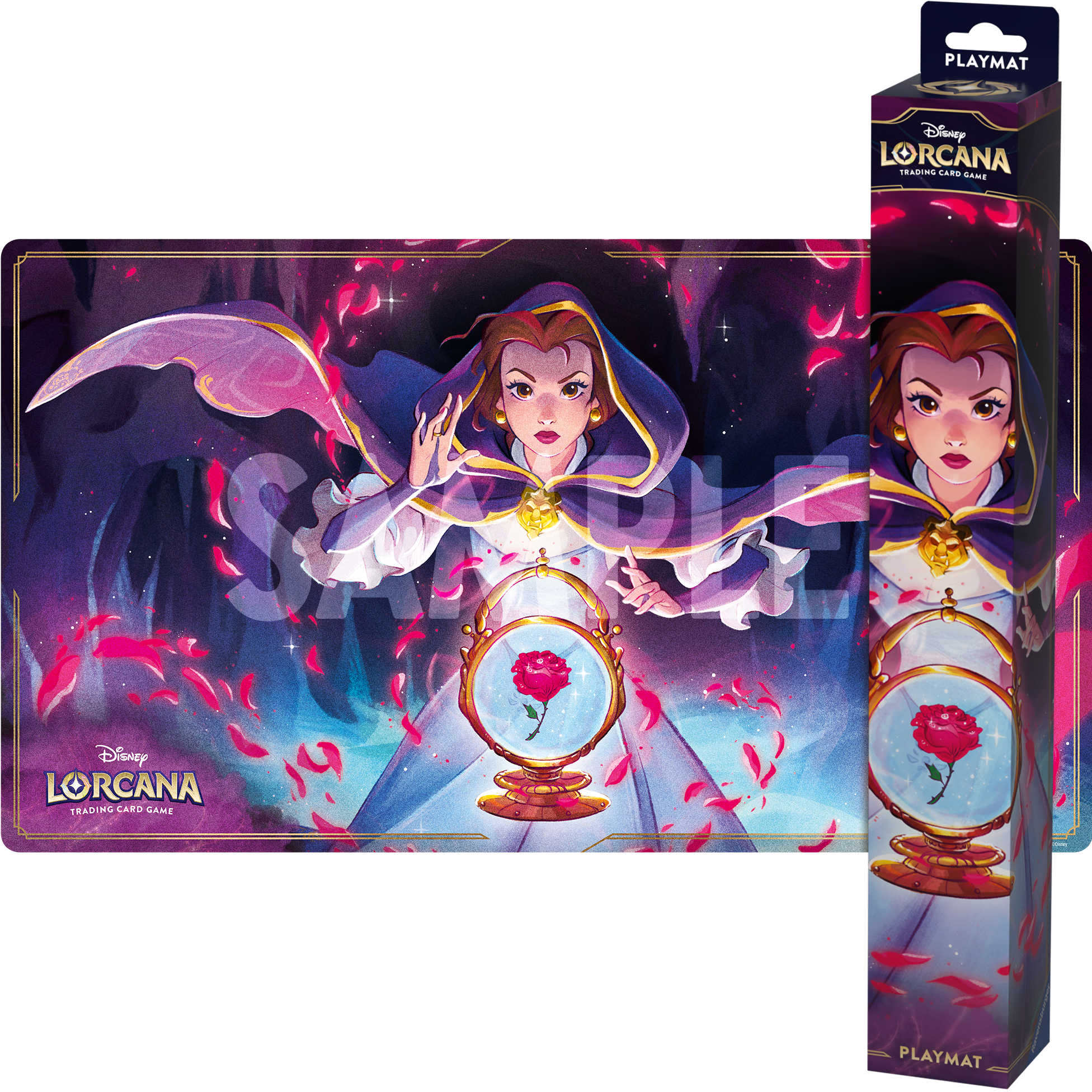 Disney Lorcana - Playmat - Belle (Set 6) Disney Lorcana - Playmat - Belle (Set 6)