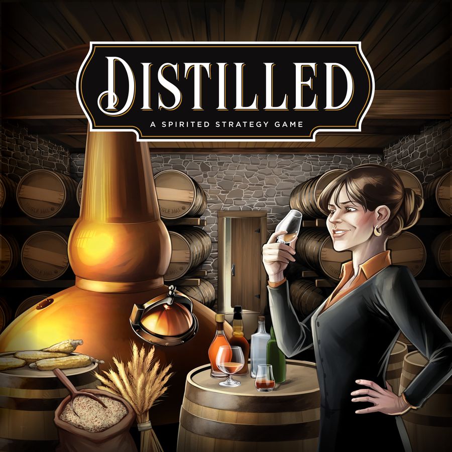 Distilled - A Spirited Strategy Game