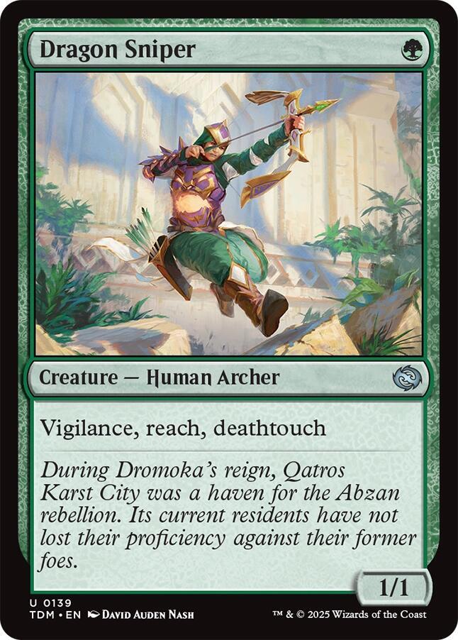 Dragon Sniper - Tarkir: Dragonstorm - 139