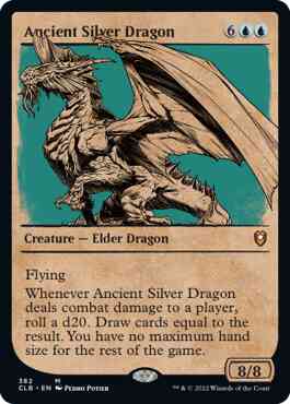 Ancient Silver Dragon - Commander Legends: Battle for Baldur's Gate - 382