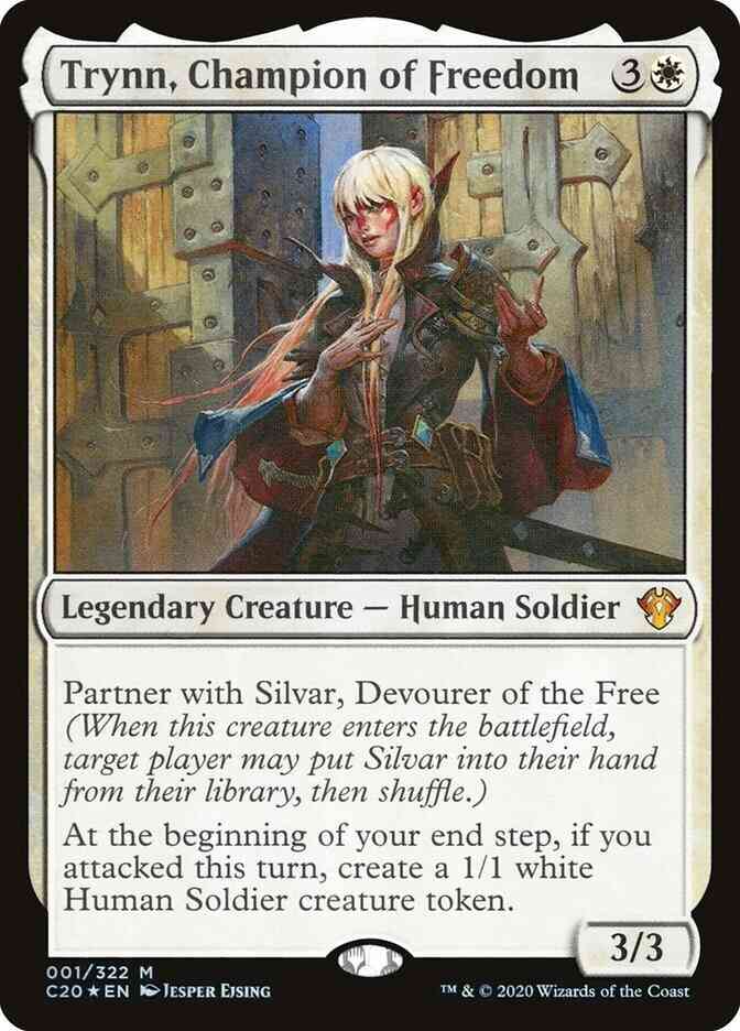 Trynn, Champion of Freedom - Commander 2020 - 1