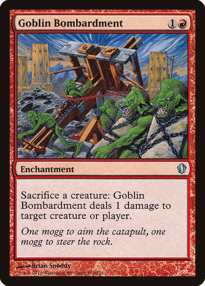Goblin Bombardment - Commander 2013 - 110