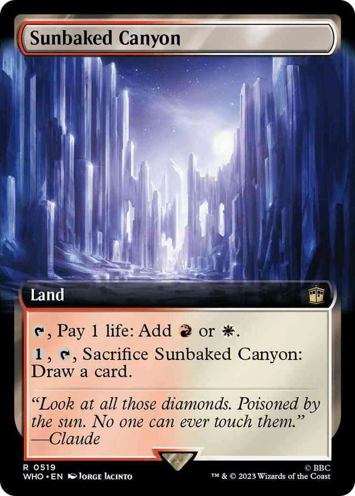 Sunbaked Canyon - Universes Beyond: Doctor Who - 519 (Non-Foil)