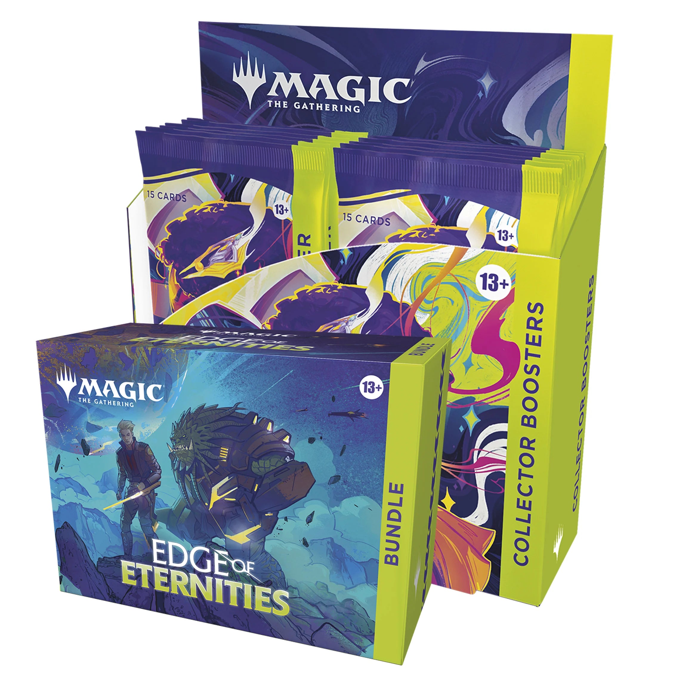MTG Edge of Eternities -Collector Booster + Bundle Combo MTG Edge of Eternities -Collector Booster + Bundle Combo