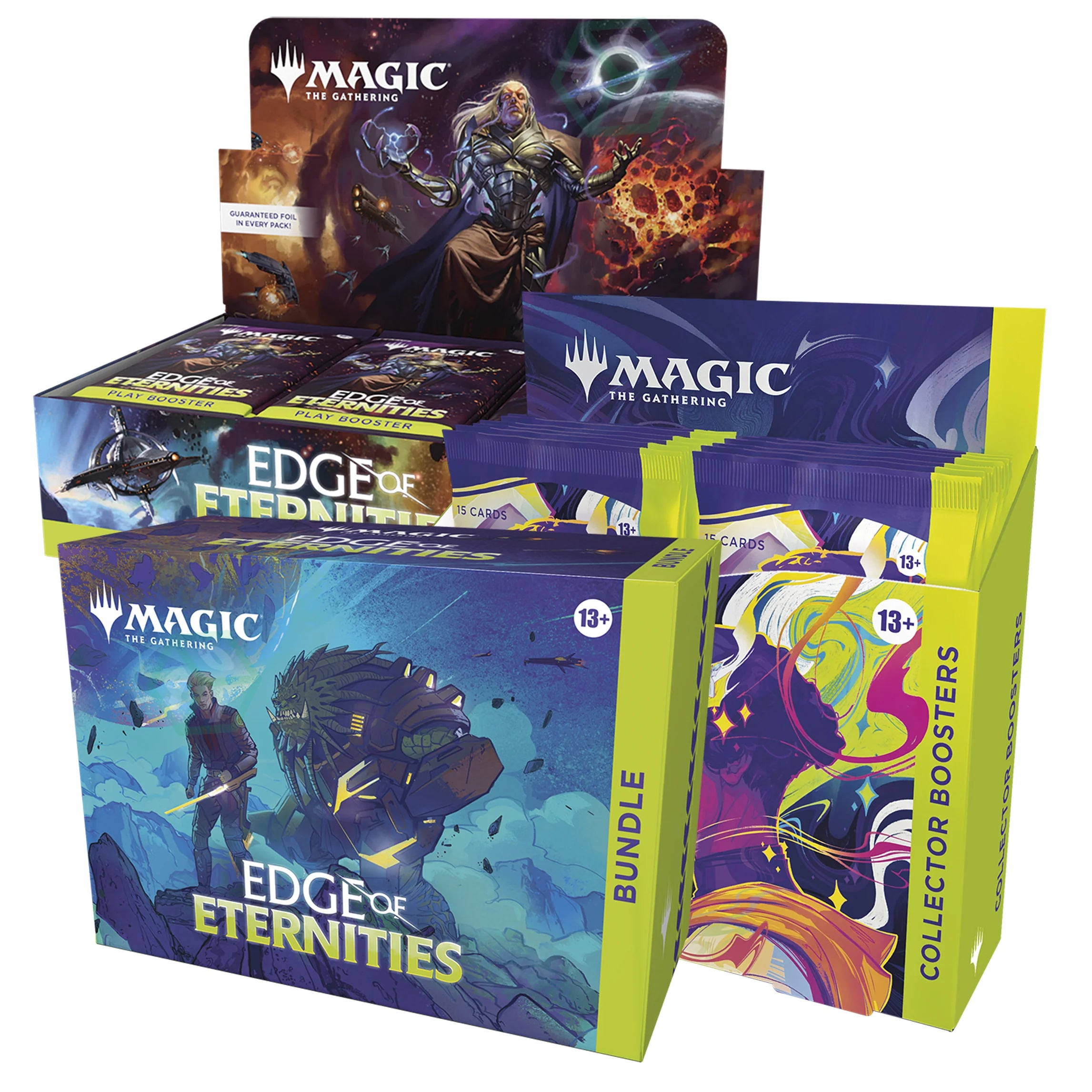 MTG Edge of Eternities -Collector Booster/Play Booster/Bundle Combo