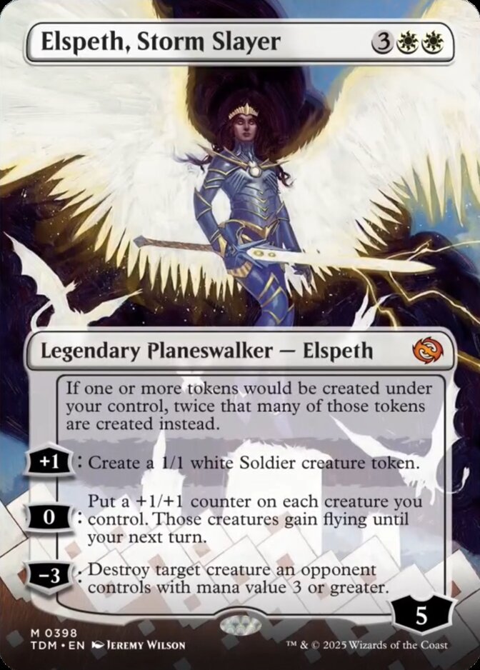 Elspeth, Storm Slayer - Tarkir: Dragonstorm - 398