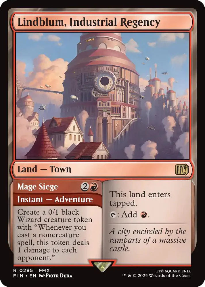 Lindblum, Industrial Regency // Mage Siege - Final Fantasy (FIN) - 285