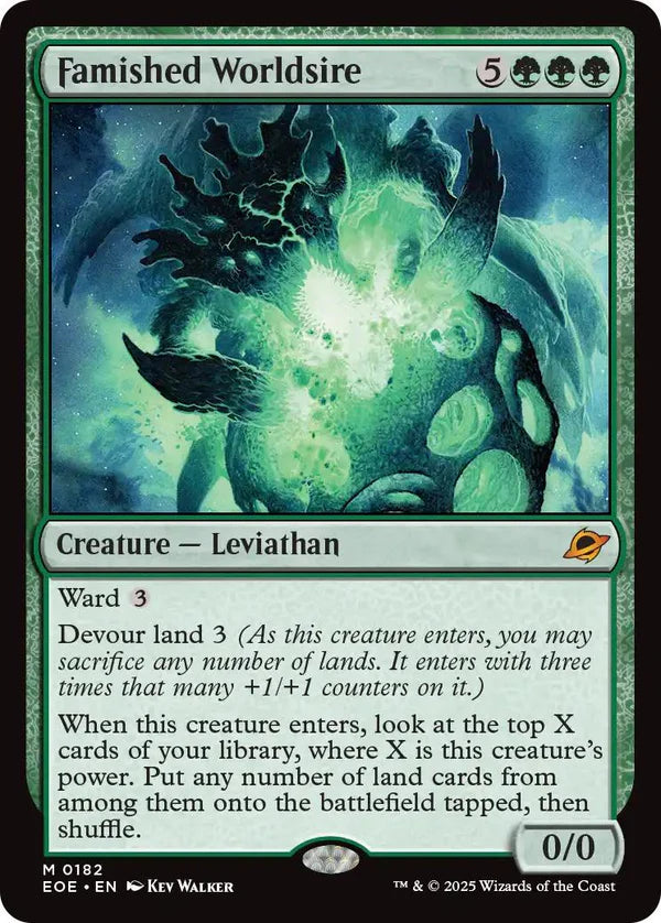 Famished Worldsire - Edge of Eternities (EOE) - 182