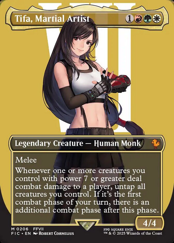 Tifa, Martial Artist - Final Fantasy Commander (FIC) - 206