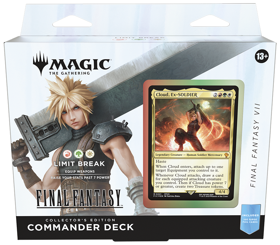 MTG Final Fantasy Collector Commander Deck - Limit Break