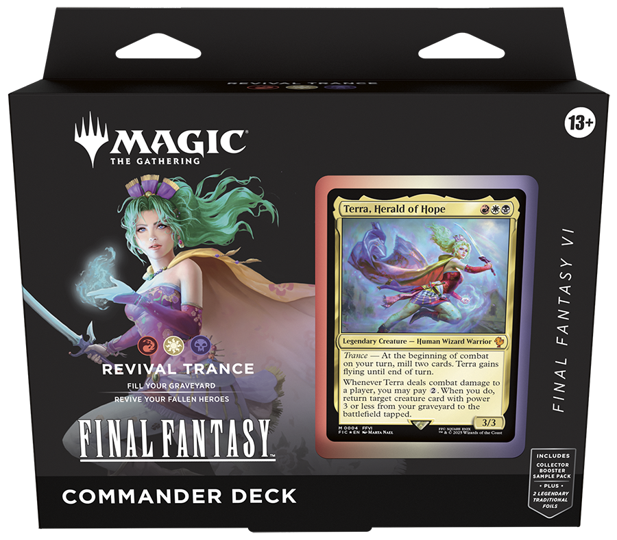 MTG Final Fantasy Commander Deck - Revival Trance MTG Final Fantasy Commander Deck - Revival Trance
