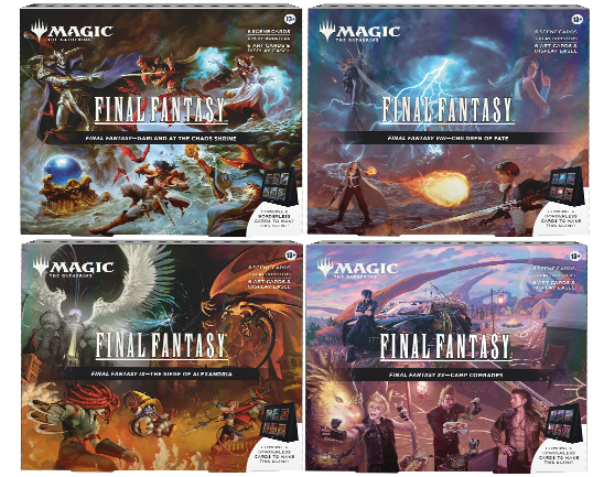 MTG Final Fantasy - Scene Box - Set of 4 ** Pre Order **
