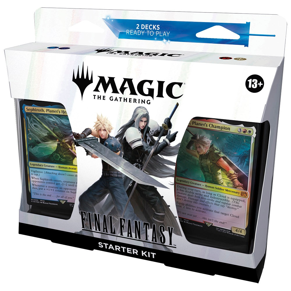 MTG Final Fantasy - Starter Kit + Play Booster Box COMBO MTG Final Fantasy - Starter Kit + Play Booster Box COMBO