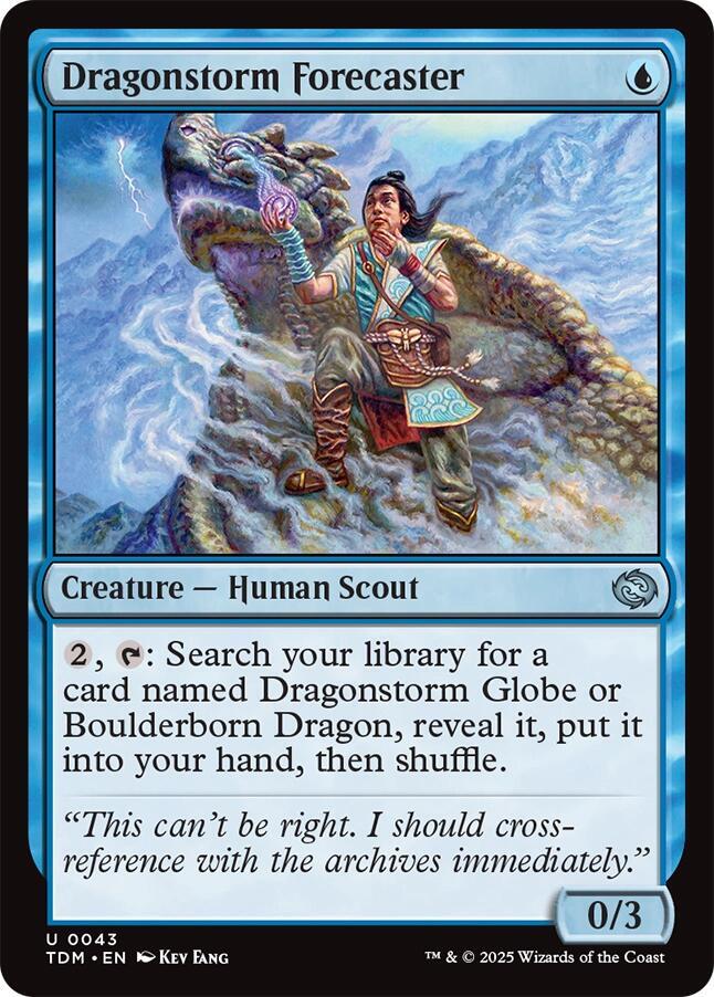 Dragonstorm Forecaster - Tarkir: Dragonstorm - 43