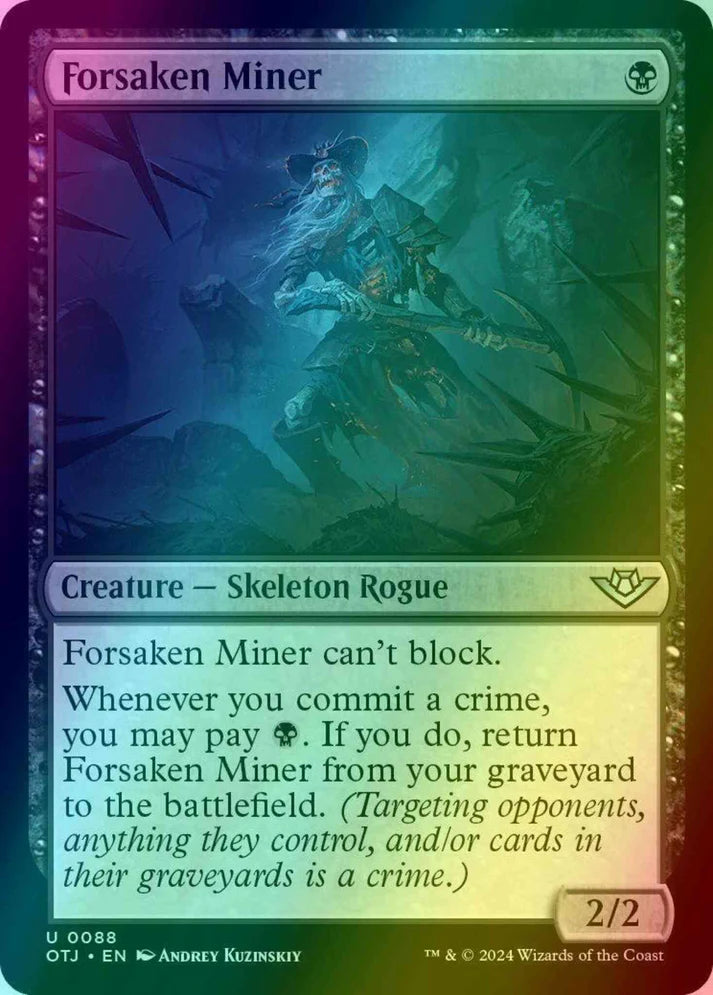 Forsaken Miner - Outlaws of Thunder Junction - 88