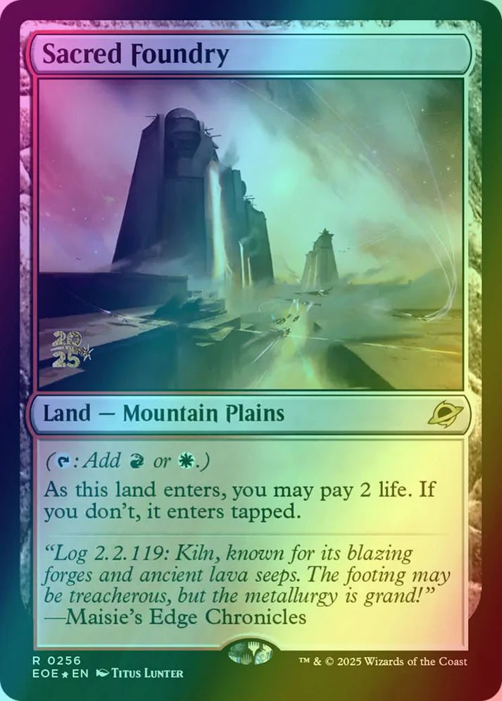 Sacred Foundry - Edge of Eternities: Promo (EOE) - 256 (Copy)