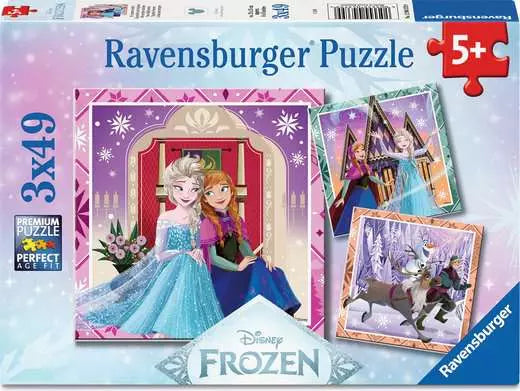 Disney Frozen 3x49pcs