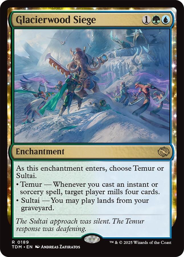 Glacierwood Siege - Tarkir: Dragonstorm - 189
