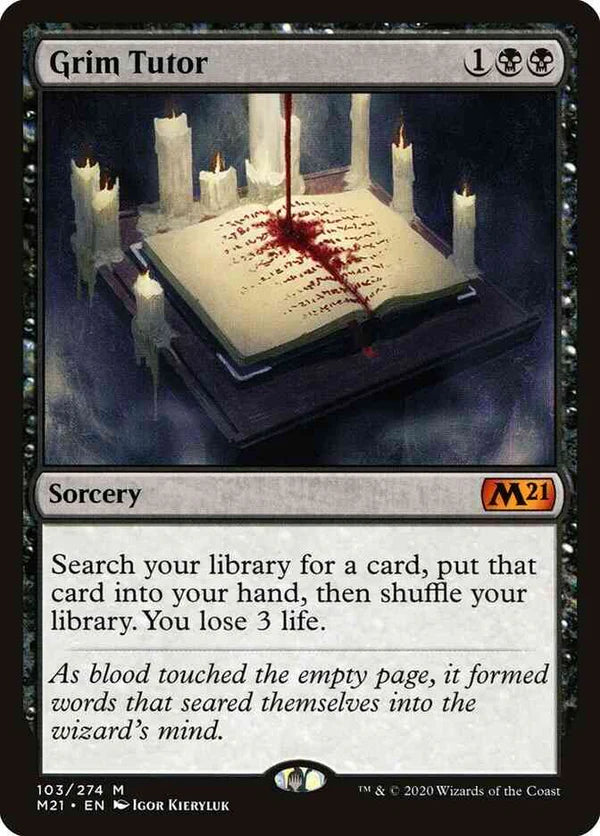 Grim Tutor - Core Set 2021 - 103