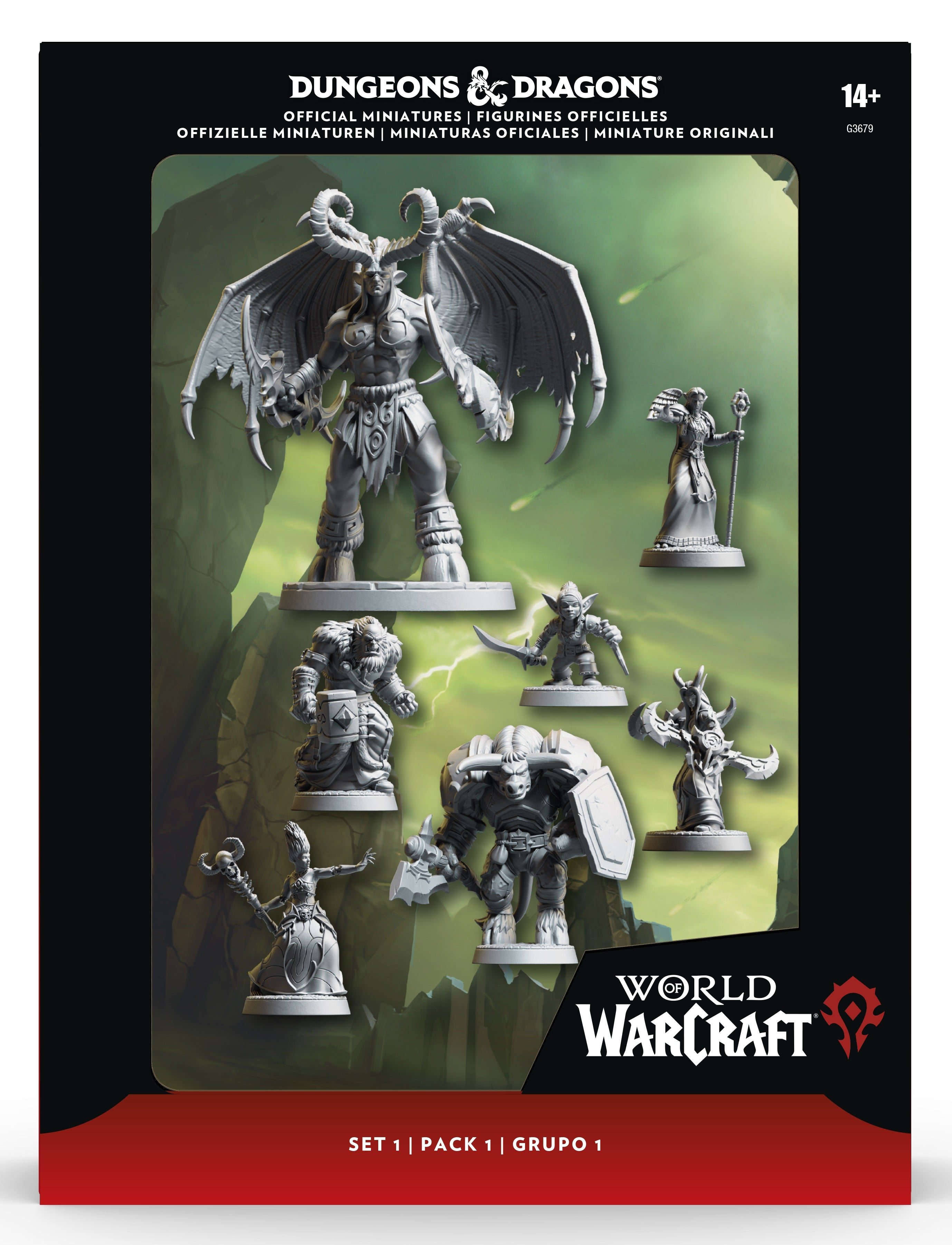 DND RPG MINIS WORLD OF WARCRAFT HORDE PACK *PRE-ORDER*