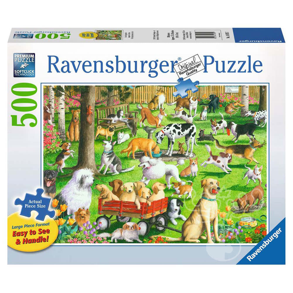 At the Dog Park 500 pc Large Format