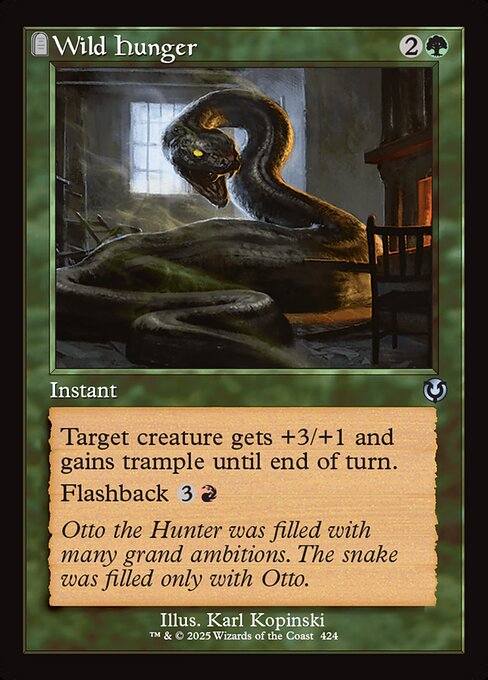 Wild Hunger - Innistrad Remastered - 424