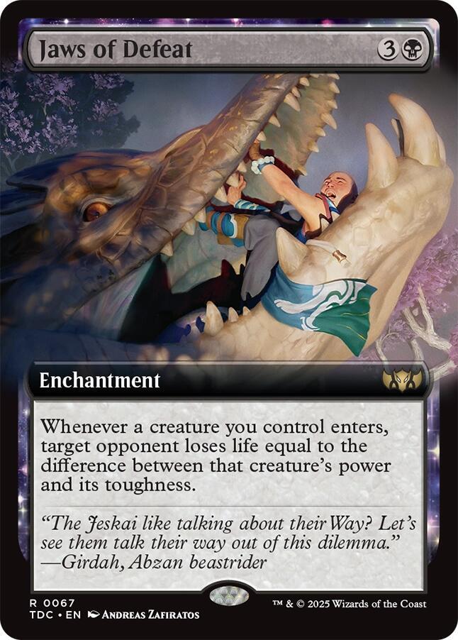 Jaws of Defeat - Tarkir: Dragonstorm Commander - 67