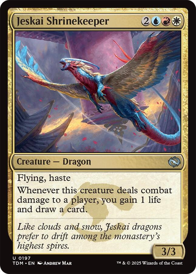 Jeskai Shrinekeeper - Tarkir: Dragonstorm - 197