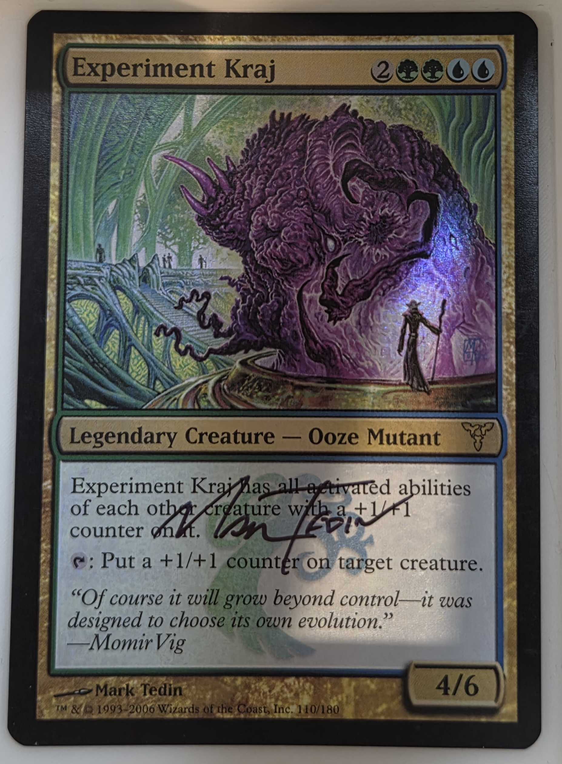 MTG Experiment Kraj (AUTOGRAPHED)