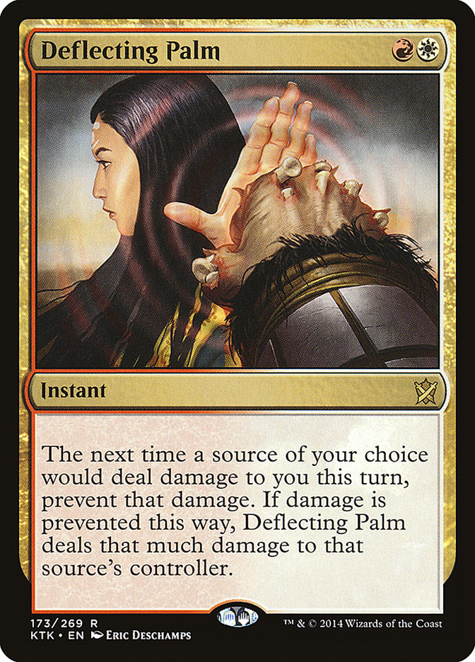 Deflecting Palm - Khans of Tarkir - 173