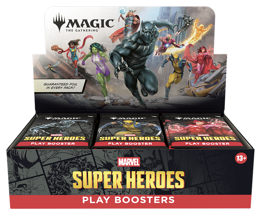 Magic the Gathering: Marvel Super Heroes - Play Booster Box - ** PRE ORDER**