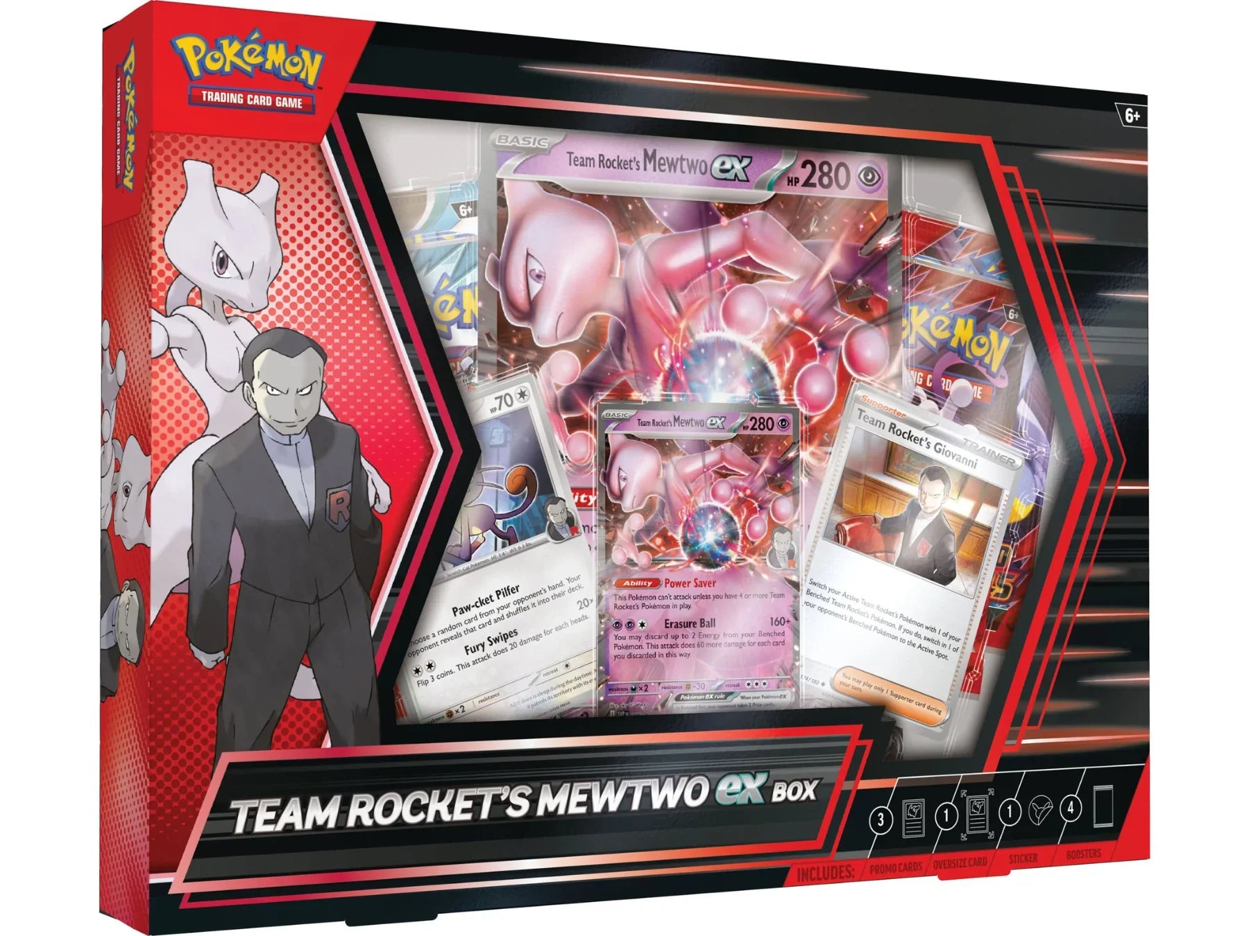 Pokemon: Team Rocket's Mewtwo ex Box