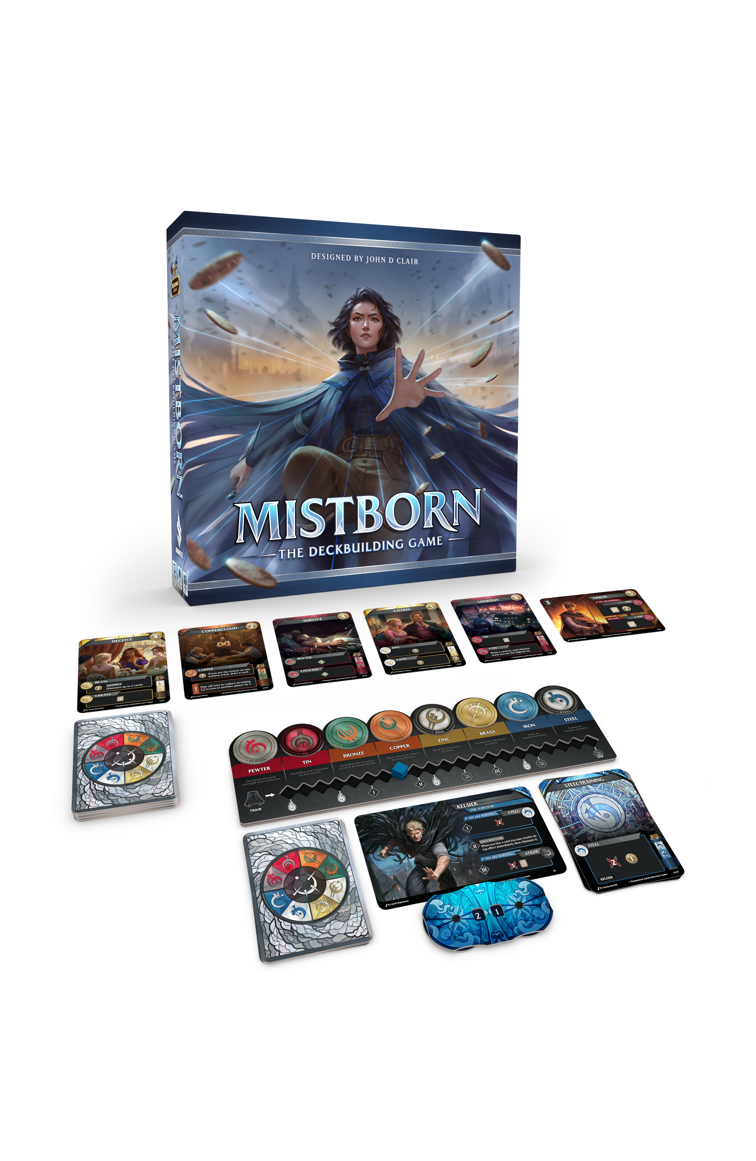 mistborn deckbuilding game card sleeves Mistborn: The Deckbuilding Game