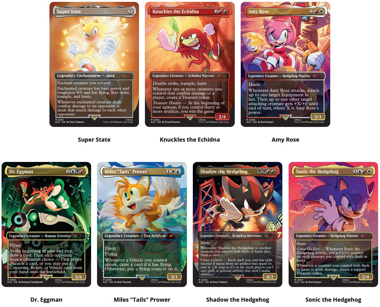 MTG Secret Lair Sonic Legends (Non Foil)