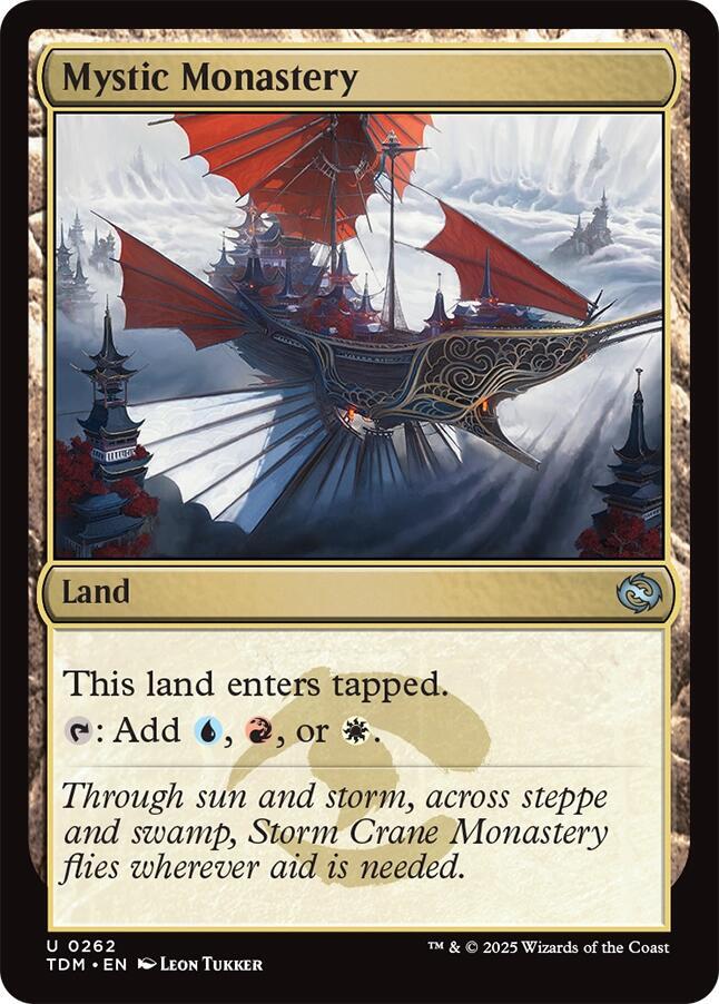 Mystic Monastery - Tarkir: Dragonstorm - 262