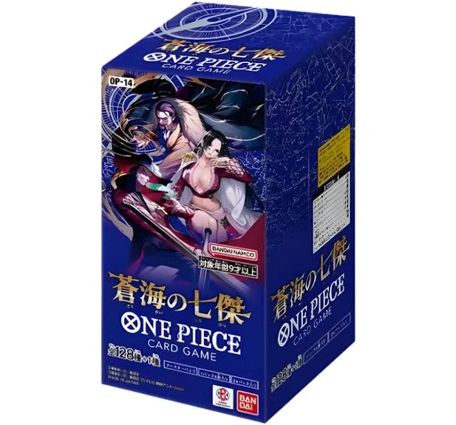 One Piece - OP14 - The Azure Sea's Seven - Japanese Booster Box
