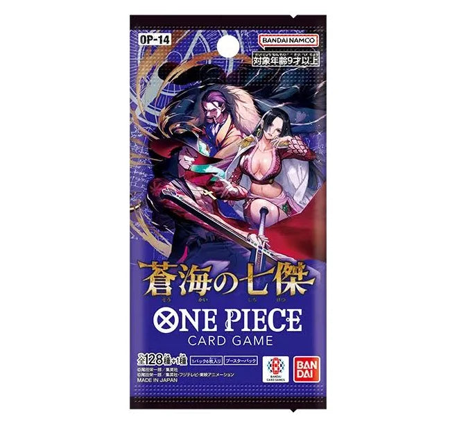 One Piece - OP14 - The Azure Sea's Seven - Japanese Booster Pack