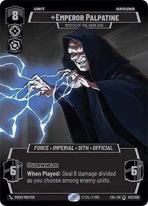 Emperor Palpatine - Master of the Dark Side - 2024 Convention Exclusive (CE2024)