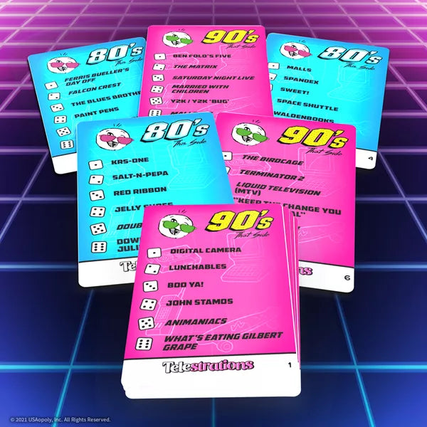 Telestrations: 80s & 90s Expansion Pack