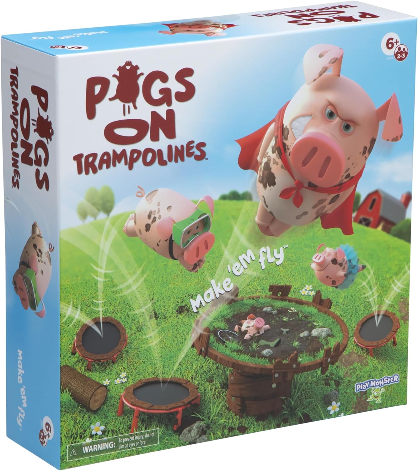 Pigs on a Trampoline