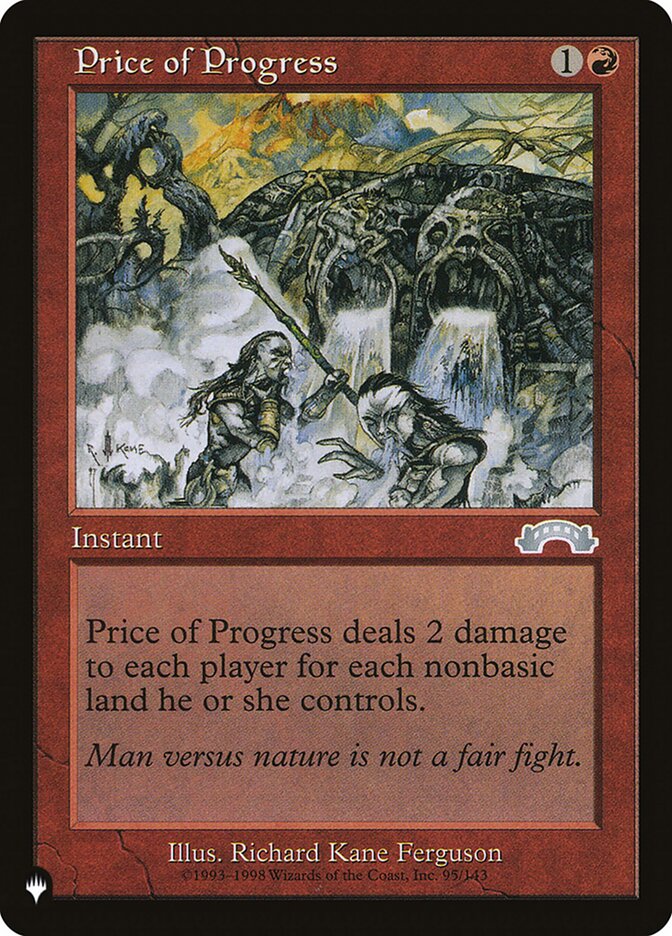 Price of Progress - The List - 95s