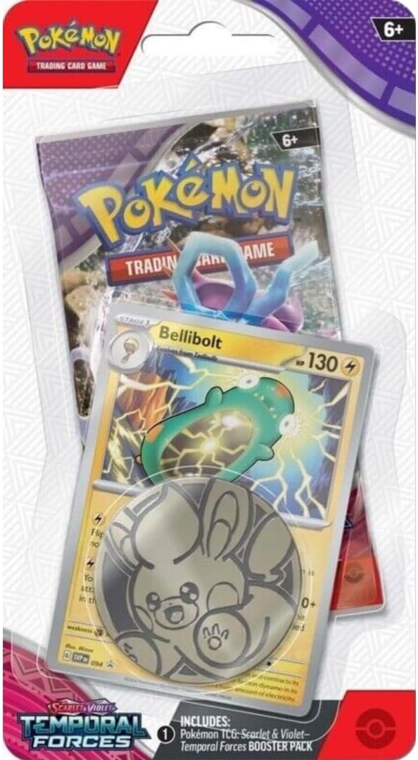 Pokemon: SV5 Temporal Forces Checklane Blister