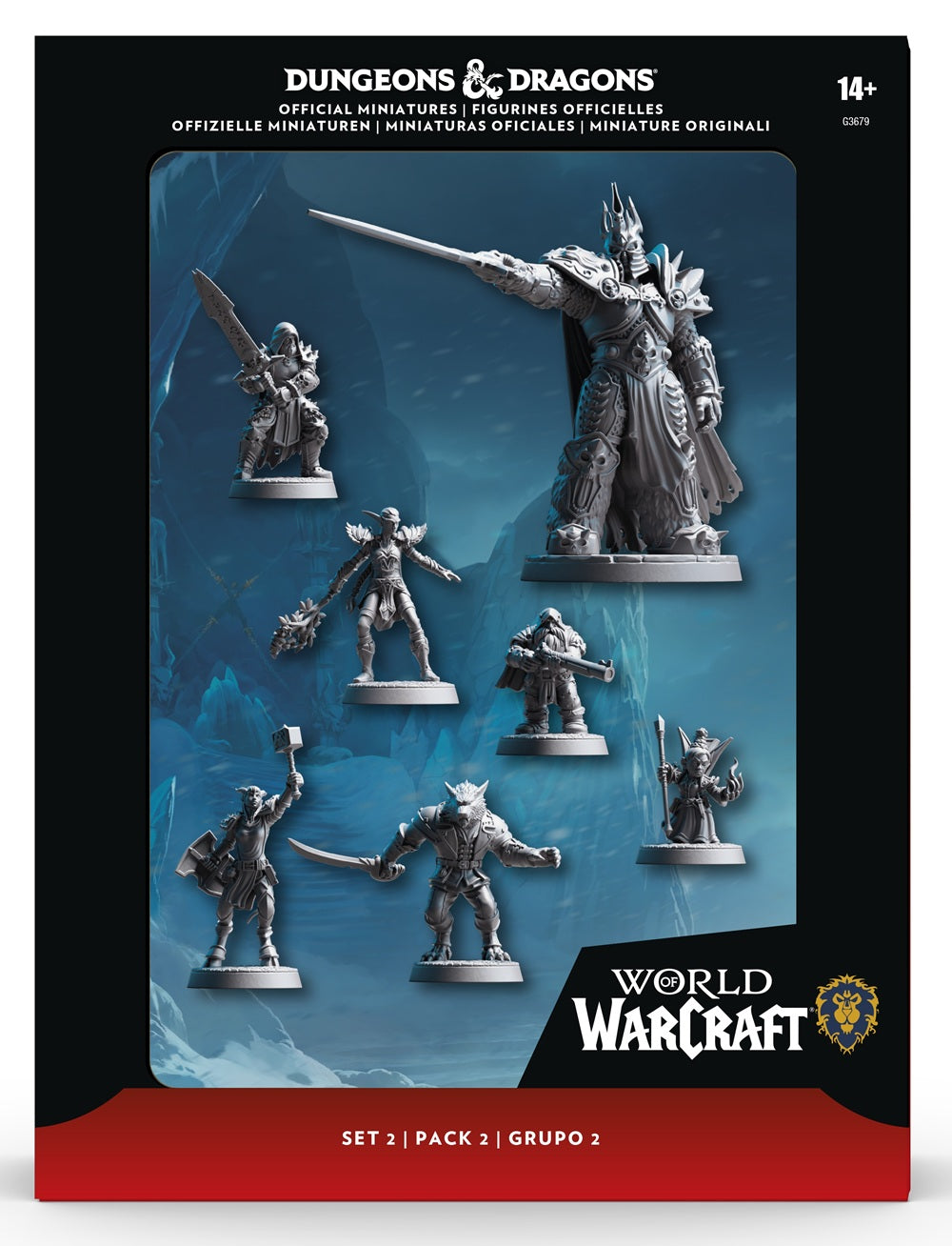 DND RPG MINIS WORLD OF WARCRAFT ALLIANCE PACK *PRE-ORDER*
