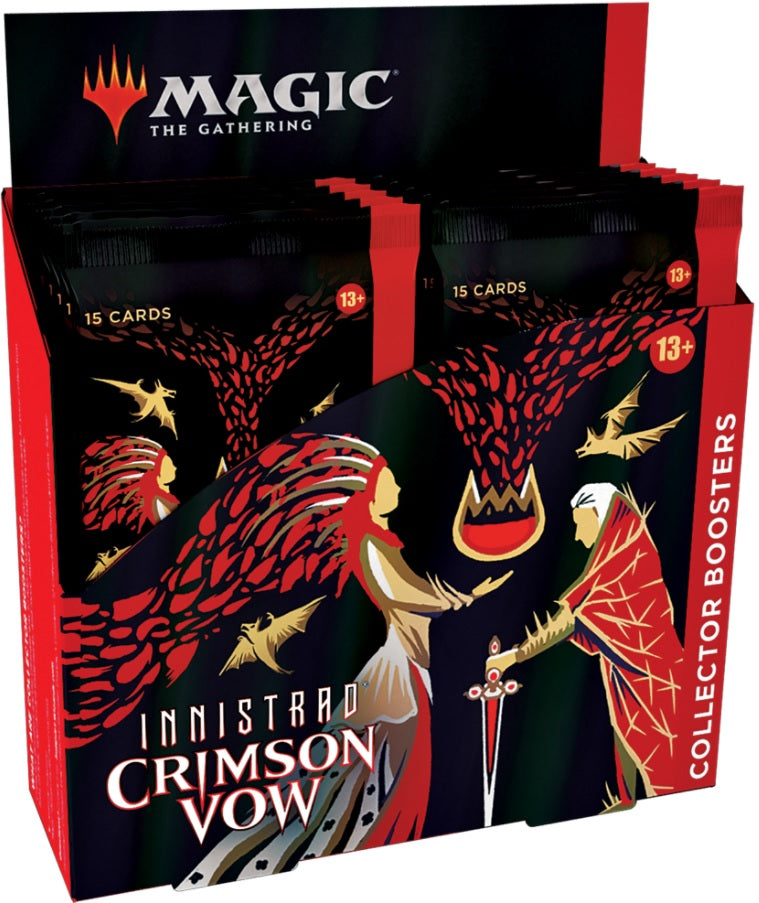 innistrad set booster box MTG Innistrad: Crimson Vow Collector Booster Box