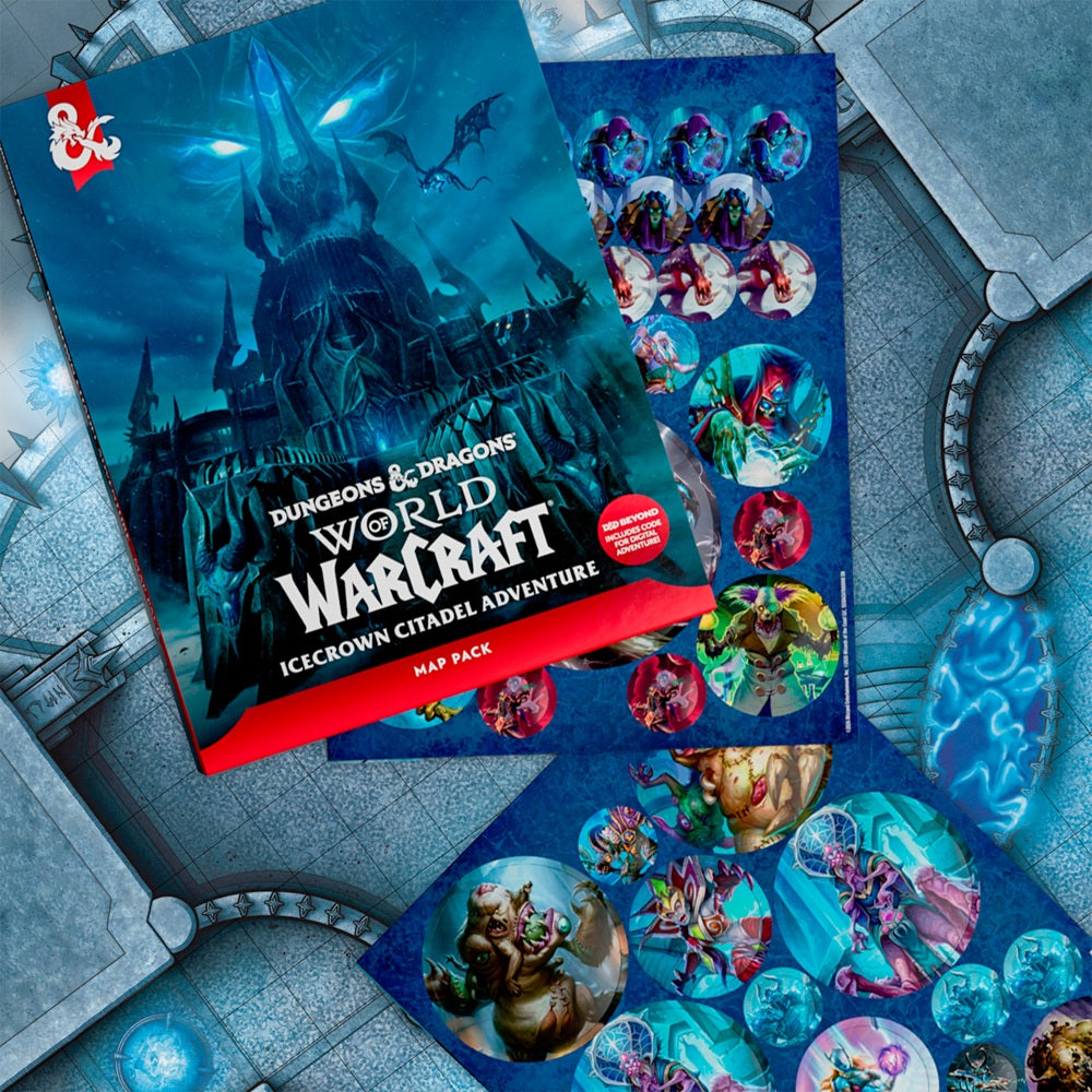 DND RPG WORLD OF WARCRAFT MAP PACK *PRE-ORDER*