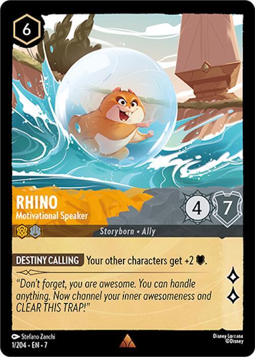 Rhino - Motivational Speaker - 1 - Archazias Island