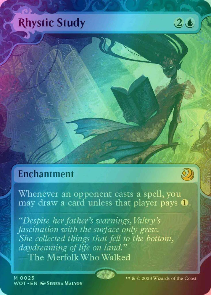 Rhystic Study - Wilds of Eldraine: Enchanting Tales - 25