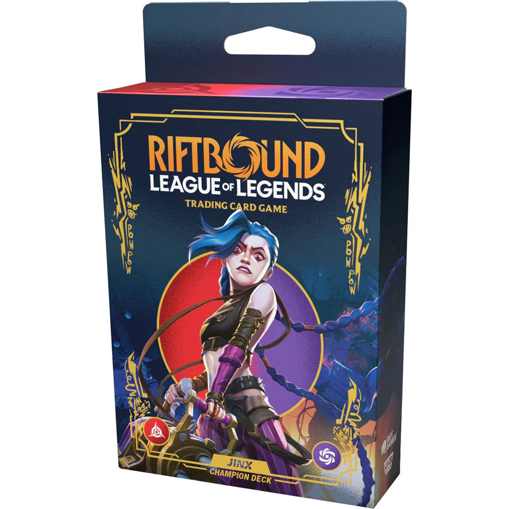 League of Legends Riftbound TCG - Origins - Champion Deck: Jinx **Pre Order**