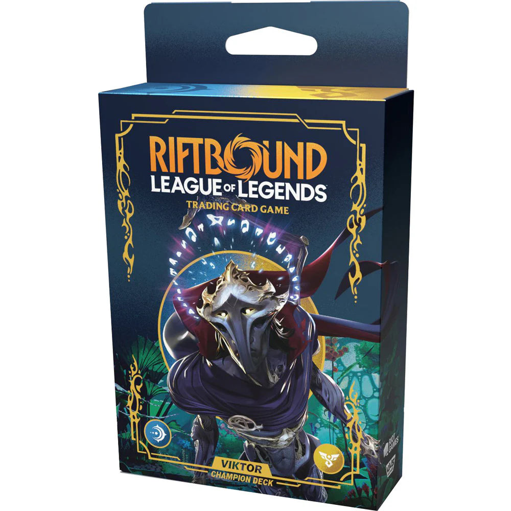 League of Legends Riftbound TCG - Origins - Champion Deck: Viktor **Pre Order**
